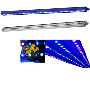 Timer Dimmer Control 55cm-145cm 4 Feet Coral Reef Plant Fish Tank LED Aquarium Light with Blue IP65 CRI80 50000 Hours Lifespan