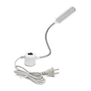 JP 30 LED Beads Lighting Lamp Sewing Led Light Industrial Wired Magnetic Base Dimming Lamp Sewing Mini Lamp