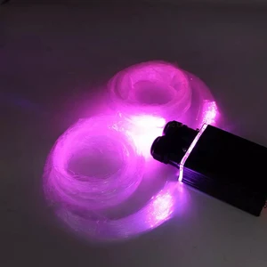 Rgb Car Interior Fiber Opticalcar Roof Top Ceiling Strip Ambient Light Led Fiber Optic Lights