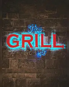 Indoor LED Neon Sign Red Acrylic Customizable Advertising Display with AC 220V Compatibility and 50,000 Hours Lifespan