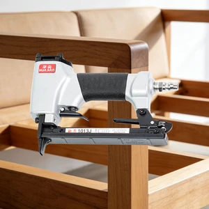 Huajian Industrial 1013J Pneumatic Stapler Gun Not Jam for Sofa Wooden Frame