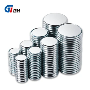 Custom Strong Magnetic NdFeb Single-sided Magnets Round Disc Magnetic Suction Cup Magnet For Bags Clothing Magnet Accessories