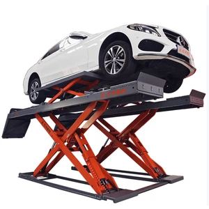 Ultra-Thin Small Scissor-Type Lift Maintenance Equipment Slotless Jacks for Car Elevator and Excavation Jacks Maintenance