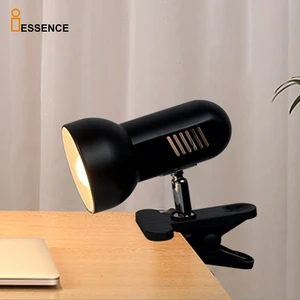 Adjustable 360° Rotation LED Mini Clip Reading Lamp Heat Dissipation Design Book Night Light for Office Dorm Bedroom