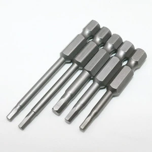 1/4 Inch Hexagon Shank Drill Bits Magnetic Hex Head Screwdriver Bits