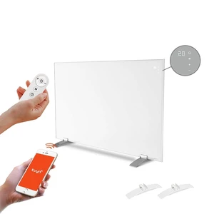 Home Wall Mounted Infrared Radiant Ceiling Panel Carbon Crystal Electrical Heaters Panel With Touch Control Thermostat For Home