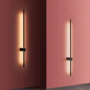 High Quality Wall Lamp for Home Decoration Minimalist Bedroom Bedside Modern Long Strip Led Wall Lamp