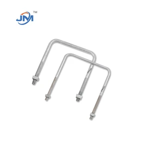 Power Accessories U Bolt with Nut U Bolt Clamp with All Size Hot Dip Galvanized Steel Manufacturer Supply