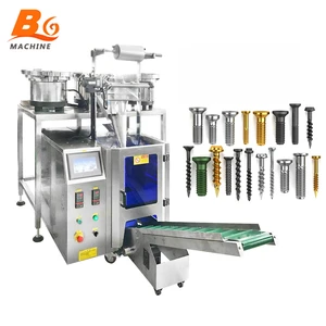 Automatic Nut Bolt Nail Screw Counting Weighing Packing Machine with Wrapping & Gluing for Food Bags