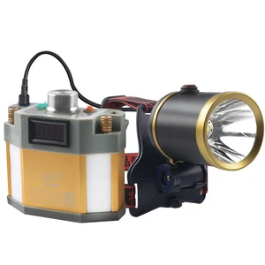 High-power Aluminum Alloy Rechargeable Waist Hanging LED Split Headlight