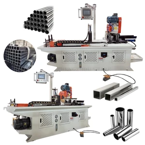 Semi Automatic Aluminum Hydraulic Tube Pipe Cutting Machine Steel