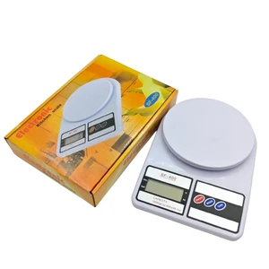 Plastic 10KG 1g Digital Electric Food Kitchen Multi Purpose Digital SF400 Electronic Display ABS Scale Weighing Kitchen Scale