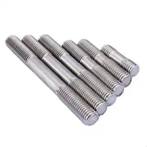 Stainless Steel 304 Double Head Bolts Studs Screw Teeth Bar GB901 M12*50/60/300