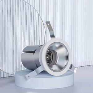High Quality Hotel Smart Round LED Downlight Slim Anti-Glare Trimless for RGB 3000K 4000K IP44 8W & 15W