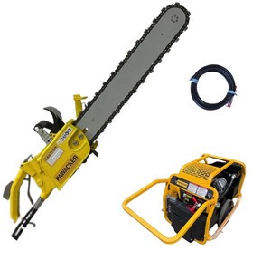 Deckwell Lightweight Portable Hand-hold Hydraulic Diamond Chain Saw Fast Cutting Hydraulic Tool