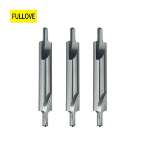 Tungsten Carbide Double Head Center Drill Bit Precision Centering Tool For Stainless Steel