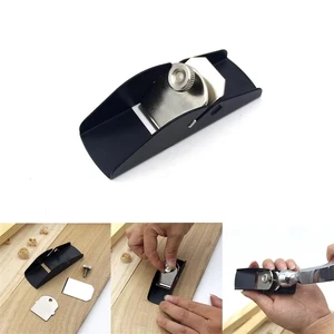 Mini Pocket Hand Planer Wood Trimming and Cutting Edge Plane Tool for Carpenters Easy Push Cast Carpenter Tools
