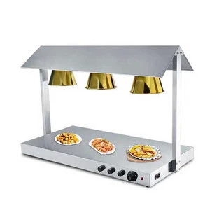 Kitchen Hot Heat Lamp Food Warmer Buffet Station Light Food Warming Lamp for Sale