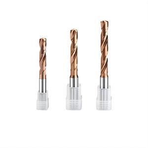 Metric Chamfered High Precision Right Hand Tungsten Carbide Drill Bit for Cast Iron Alloy Steel Stainless Steel on CNC Machines