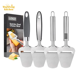Kitchen Non-Stick Cheese Cutter Planer Parmesan Soft Hard Butter Multifunctional Stainless Steel Handheld Premium Cheese Slicer