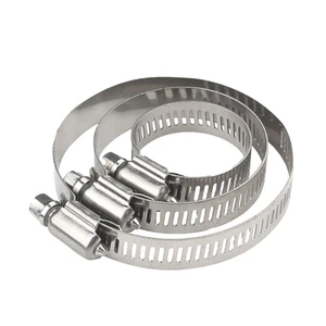 Factory Direct Sale 304 Rigging Hardware Quick Release SS Hose Clamp American Type Hose Clamp t Bolt Hose Clamp