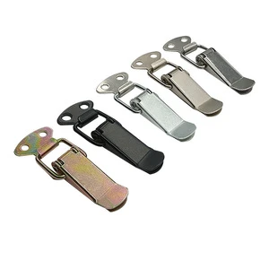Alloy Iron Zinc Plated Black Powder Coating Removable Toggle Latch Without Screw Spring Pressure Pin Latch Galvanized Finish