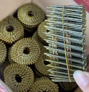 Built For Demanding Outdoor Work Zinc Treated Nails Delivering Stable Holding Strength In Roofing Environments Coil Nails
