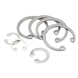 Internal Circlip Retaining Rings DIN472 8mm 75mm A2 Stainless Steel Plain Finish High Quality ISO9001:2015 Certified Heavy Duty