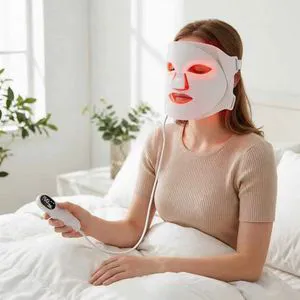New 7 Wavelengths 8 Modes Led Red Masks Light Therapy Facial Beauty Infrared Light Therapy Mask Led Face Mask