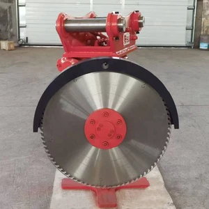Hydraulic Cutting Concrete Stones Saw Circular Saw Cutting Hard Rock Sandstone Hydraulic Concrete Rock Saw for Excavator