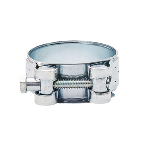 SS304 SS316L Heavy Duty Stainless Steel Hose Bolt Clamp Metal Clamp Pipe Clamp