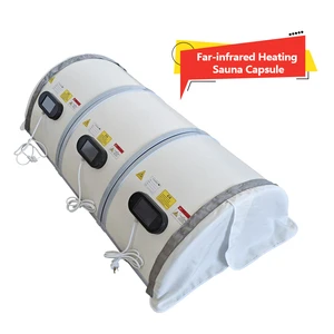 Sauna Infrared Red Light Capsule Light Therapy Sauna Spa Capsule For Sale Portable Sauna Full Body Infrared Capsule Spa