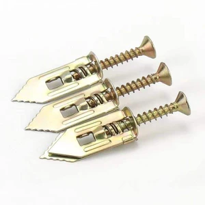 Self Drilling Drywall Anchor 5.8 Class Free Perforated Fiberboard Expansion Gecko for Ceiling and Gypsum Board