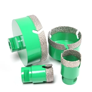 Tile Power Deep Hole Multi Tool Circular Tile Glass Stone Concrete Regular Vacuum Brazed Diamond Drilling Bit Tools