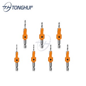 Woodworking Tungsten Carbide TCT Countersink Drill Bit with Hex Shank for Efficient Drilling Hard Wood Chipboard
