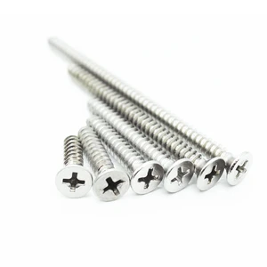 Factory Promotion Self-tapping Screws Standard Cross Slot Force Equilibrium Use Is Not Easy to Skid Stainless Steel Screw