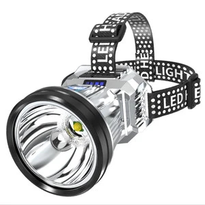 3 Mode Super Bright Rechargeable High Power Led Headlamp Head Lamp Lights For Forehead Flashlight Camping Fishing Hiking