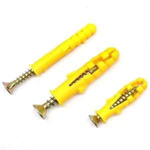 Fish Type Tube Wall Anchor Nylon Wall Anchors Gypsum Board Metal Expansion Shield Screw M4M5M6M8M10