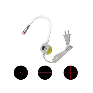 Laser Positioning Lamp for Sewing Machine Red Cross/Dot Projection - Magnetic Base for Easy Installation