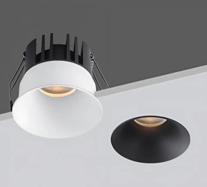 Dimmable 10W 12W LED Anti-Glare Wall Washers Ceiling Recessed Downlight for Modern Aluminum