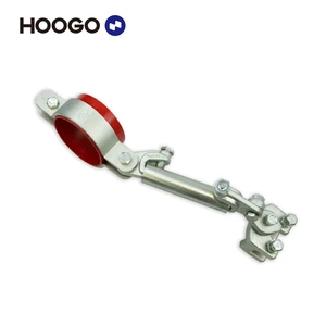 Heavy duty steel pipe clamp , hanger & support for seismic bracing