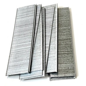 Factory Custom Electro Galvanized Iron Code Nail N17 N19 N21 1013J 10J Series 20Ga F30 Colors U-Type Staples Pin