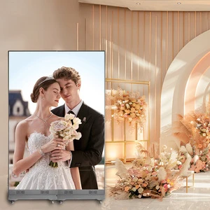 High Bright P2.5 Digital Signage And Display Video LED Poster Standee Totem LED Poster Display Screen For Marketing Advertising