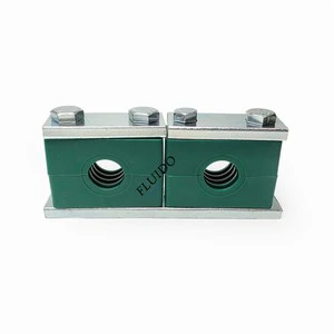 Wholesale OEM Customized Heavy Duty Plastic Pipe Clamp Fitting 1/4in 3/8in 1/2in for Tube System Engineering