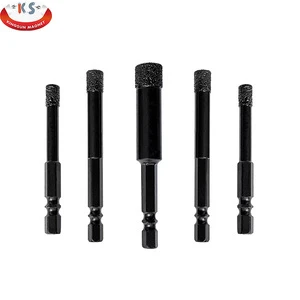 Hex Shank Carbide Drill Bits High - Performance Diamond - Coated Drill Bits for Efficient Drilling in Masonry Glass and Tile