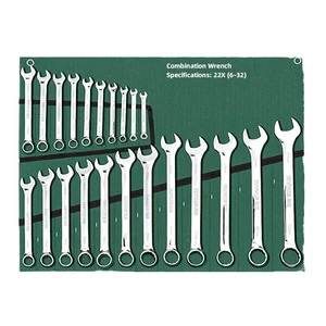 Customized Industrial Inch Double Head CR-V Combination Wrench Set Metric Torque Wrench Spanner Hand Tool Ratchet Wrench
