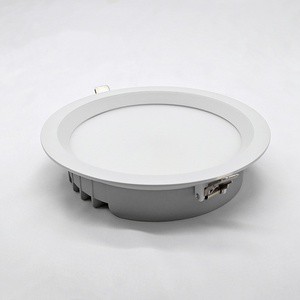 Zhong Shan Downlight ODM/OEM 200mm Cutout IP40 Ultra Thin Slim Round Aluminum Recessed LED Downlight Spotlight Panel Light
