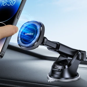 Customized Foldable Silicone Suction Cup Magnetic Grip Mobile Phone Holder Multifunctional 360 Rotation Phone Holder