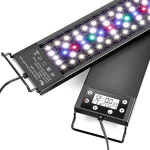 Hot Sale Hygger AQQA 24/7 Full Spectrum Aquarium LED Light Fish Tank Aquarium Lights with LCD Display