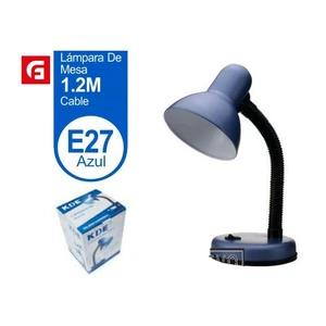 Blue table lamp E27 1.2 m - Interior lighting